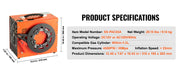 Bild in Galerie-Viewer laden, Amocart PCP Air Compressor 4500PSI/30Mpa Portable PCP Pump Compressor Water-Free Air Rifle Paintball Scuba Tank Compressor