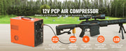 Bild in Galerie-Viewer laden, Amocart PCP Air Compressor 4500PSI/30Mpa Portable Airgun Compressor Built-in Converter Auto-Stop for Rifle Scuba Diving Bottle