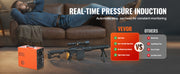 Bild in Galerie-Viewer laden, Amocart PCP Air Compressor 4500PSI/30Mpa Portable Airgun Compressor Built-in Converter Auto-Stop for Rifle Scuba Diving Bottle
