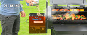 Charger l'image dans la visionneuse de galerie, Amocart Portable Charcoal Grill Propane Gas Grills with Cover and Cart Heavy Duty Iron BBQ Grill for Outdoor Cooking Barbecue