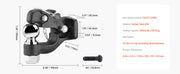 Charger l'image dans la visionneuse de galerie, Amocart 20000/30000Lbs Pintle Hook Trailer Receiver Hooks Combination 2-5/16in Hitch Ball fits 2.5-3in Lunette Ring for Truck