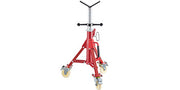 Charger l'image dans la visionneuse de galerie, Amocart Pipe Holding Stand Folding Tripod Jack 3 Types Heights 12in Pipeworking Supporting Clamped Tool with Roller Head