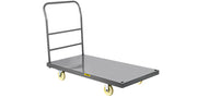 Bild in Galerie-Viewer laden, Amocart Platform Truck 2000lbs Capacity Steel flatbed Tool Cart 47" x 24" x 32" Flat Dolly Hand Trucks with 5" Nylon Casters