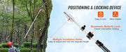 Bild in Galerie-Viewer laden, Amocart Manual Pole Saw Extendable Tree Pruner Sharp Steel Blade for Branches Trimming with Lightweight Aluminum Alloy Handle
