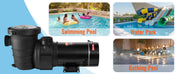 Load image into Gallery viewer, Amocart Swimming Pool Pump 1.5HP / 2.0HP Single Speed Pumps for Above Ground Pool with Strainer Filter Basket ETL Certification