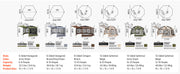 Charger l'image dans la visionneuse de galerie, Amocart Pop up Gazebo Screen Tent Camping Canopy Tent w/ Removable Top&Carry Bag Quick-Set&Bite-Proof Screen House Sun Shelter