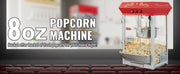 Bild in Galerie-Viewer laden, Amocart 8/12Oz Electric Popcorn Maker Commercial Popper Machine Automatic Corn Cookware with Scoop Spoon SUS304 Heating Tube