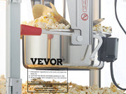 Charger l'image dans la visionneuse de galerie, Amocart 8/12Oz Electric Popcorn Maker Commercial Popper Machine Automatic Corn Cookware with Scoop Spoon 304 Heating Tube