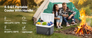 Load image into Gallery viewer, Amocart Portable Cooler 8.5QT Hard Cooler with Ice Retention and Heavy-Duty Handles Suitable for Family Picnics and Short Trips