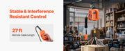 Bild in Galerie-Viewer laden, Amocart 3-in-1 1100Lbs Electric Hoist Winch 1500W Portable Power Winch 30 ft Lifting Height for Garage Warehouse Factory Towing