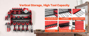 Bild in Galerie-Viewer laden, Amocart 3-Layer Power Tool Wall Mount Holder Pegboard Wall Storage Tool Set Drill Screwdriver Storage Rack for Workshop/Garage