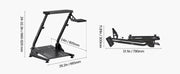 Load image into Gallery viewer, Amocart G920 Racing Steering Wheel Stand Shifter Mount fit for Logitech G27 G25 G29 Gaming Wheel Pedals NOT Included Racing