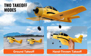 Charger l'image dans la visionneuse de galerie, SucceBuy RC Plane 2.4G 4CH Remote Control Airplane with 6-Axis Gyro Stabilizer Aircraft Toy RC Glider for Kids Beginners Gifts