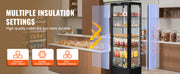Charger l'image dans la visionneuse de galerie, VEVOR 4.2 Cu.Ft./115L Refrigerated Display Case Countertop Pastry Display Case, 2-Tier Commercial Display Refrigerator for Bar