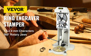 Load image into Gallery viewer, Amocart Inside Ring Engraver Stamper w/Two Face Standard Letter Block Dial Plotter Gold Silver Jewelry Making Engraving Machine