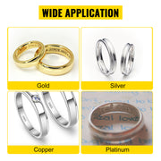 Load image into Gallery viewer, Amocart Inside Ring Engraver Stamper w/Two Face Standard Letter Block Dial Plotter Gold Silver Jewelry Making Engraving Machine