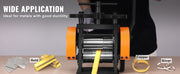 Charger l'image dans la visionneuse de galerie, Amocart 45/57/75/76 mm Jewelry Rolling Mill Machine 3in1 Multi-function Rolling Mill for Metal Jewelry Making Sheet Square Wire