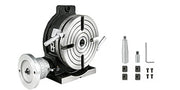 Charger l'image dans la visionneuse de galerie, Amocart 8 Inch/200 MM Rotary Table 3-Slot or 4-Slot Horizontal Vertical MT-3 Rotary Table for Milling 360° Precision Working