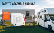 Bild in Galerie-Viewer laden, Amocart RV Tankless Water Heater Instant Shower 15 x 15 in Optimized Comfort Performance Hot Water Ideal for RVers' Family