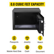 Charger l'image dans la visionneuse de galerie, Amocart Fingerprint Locks Safe Deposit Box 0.8/2.1 Cubic Feet Digital Electronic Secret Hidden Piggy Bank for Money Guns File