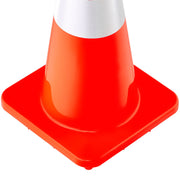 Charger l'image dans la visionneuse de galerie, Amocart Tools Safety Cones 12"x28" High Visibility PVC Orange Traffic Cones with Heavy-Duty Base Used for Traffic Road Control