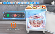 Load image into Gallery viewer, Amocart Commercial Frozen Refrigerator Sandwich Salad Prep Table 7.4Cu.Ft Food Prep Frost Free Refrigerator for Restaurant