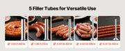 Bild in Galerie-Viewer laden, Amocart 55 LBS Electric Sausage Stuffer Stepless Speed Control and Foot Pedal with 5 Stuffing Tubes for Commercial & Home Use