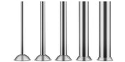 Load image into Gallery viewer, SucceBuy 3L Horizontal Sausage Stuffer Manual Sausage Maker Stainless Steel With 5 Filling Nozzles For Home & Commercial Use