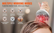Charger l'image dans la visionneuse de galerie, Amocart Electric Scalp Massager Rechargeable Head Massager Hair Growth Waterproof Portable Kneading Electric Scalp Scratcher