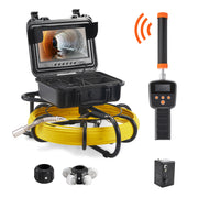 Charger l'image dans la visionneuse de galerie, Amocart Sewer Camera 9" Pipeline Inspection Camera w/DVR Function w/12 Adjustable LED and 16 GB SD Card with 512Hz Locator IP68