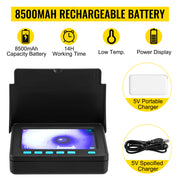 Load image into Gallery viewer, Amocart Pipe Inspection Camera DVR 16GB Micro SD Card 4.3in Monitor 10/20/30M/50M Industrial Sewer Drain Endoscope IP68 8500mHA