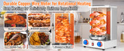 Charger l'image dans la visionneuse de galerie, Amocart Shawarma Grill Machine13 lbs Chicken Shawarma Cooker Gas Vertical Broiler Gyro Rotisserie Oven Doner Kebab for Home