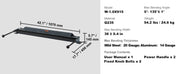 Bild in Galerie-Viewer laden, Amocart Box and Pan Brake 24Inch/36Inch/ 48Inch 0-130 Degrees Sheet Metal Bending Brake Portable Metal Bender for Metal Bending