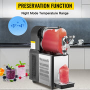 Bild in Galerie-Viewer laden, Amocart 3/6L Jar Commercial Slushie Machine Slush Maker Frozen Drink Dispenser Ice-Cool Juice Smoothie Granita Vending Machine