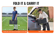 Charger l'image dans la visionneuse de galerie, Amocart Soccer Rebounder Board Portable Soccer Wall with 2 Angles Rebound Foldable HDPE Kickback Rebound Board for Adults