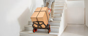 Charger l'image dans la visionneuse de galerie, Amocart 120LBS Stair Climbing Cart Portable Folding Trolley with Telescoping Handle Stair Climber Dolly for Groceries Warehouse