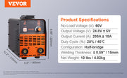 Charger l'image dans la visionneuse de galerie, Amocart Stick Welder 140A/160A/200A ARC/Lift TIG 2-IN-1 Welding Machine w/ IGBT Inverter Portable MMA Welder Machine Hot Start