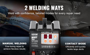 Bild in Galerie-Viewer laden, Amocart Stud Welder Dent Repair Kit 3KW Car Dent Puller w/ Auto/Manual Welding 7 Versatile Modes Auto Body Spot Welding Machine