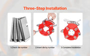 Load image into Gallery viewer, Amocart Threading Machine Dies 1 in-2 in NPT Pipe Dies(4 Packs) Right-Handed HSS Pipe Threading Dies Fit Split-Type Machines