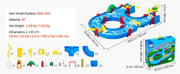 Load image into Gallery viewer, Amocart Water Play Table Children's Outdoor Beach Toy with 39PCS Accessories Summer Water Park Playset for Kids Activity