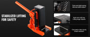 Load image into Gallery viewer, Amocart Hydraulic Toe Jack 2.5-10T On Toe Toe Jack Lift 5-20T On Top Lift Capacity Machine Jack Air Hydraulic Jack for Industry