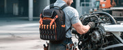 Charger l'image dans la visionneuse de galerie, Amocart 45 Pockets Tool Backpack Tool Bag Reinforced Fabric Base Electrician Plumber Repairman Maintenance Worker Tool Bags