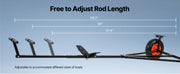 Bild in Galerie-Viewer laden, Amocart 420lbs Boat Trailer Dolly Carbon Steel Kayak Mover with 15.7in Pneumatic Tires & Bracket for Moving Fishing Motorboat