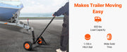 Charger l'image dans la visionneuse de galerie, Amocart 600lbs Tongue Trailer Dolly with 16.5-22in Adjustable Height & 1-7/8 in Hitch Ball Steel Boat Mover for Moving Car Rvs