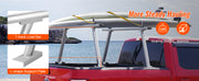 Charger l'image dans la visionneuse de galerie, Amocart Truck Rack, 800 lbs Capacity, 71"x31" Aluminum Ladder Rack for Truck with 8 Non-Drilling C-clamps, Heavy Duty Truck Bed