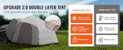 Charger l'image dans la visionneuse de galerie, SucceBuy SUV Camping Tent, 8'-8' SUV Tent Attachment for Camping with Rain Layer and Carry Bag, PU2000mm Double Layer Truck Tent