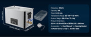 Charger l'image dans la visionneuse de galerie, Amocart 6L 10L 15L 30L Ultrasonic Cleaner Stainless Steel Ultrasonic Cleaning Bath Machine for Watches Razors Jewelry Coins