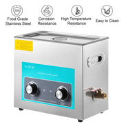 Charger l'image dans la visionneuse de galerie, Amocart 6L Knob Ultrasonic Vinyl Record Cleaner Portable Washing Machine Ultrasound Dishwasher Contact Lenses Dental Jewelry