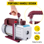 Charger l'image dans la visionneuse de galerie, Amocart 4.5CFM 1/3HP HVAC Refrigerant Vacuum Pump Refrigeration Single-Stage Set for Household Air Conditioning Vacuum Packing