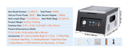 Load image into Gallery viewer, Amocart 380W Chamber Vacuum Sealer with 11.5in Sealing Length Home Use Vacuum Pump Power Packing Machine for Wet Foods Meat